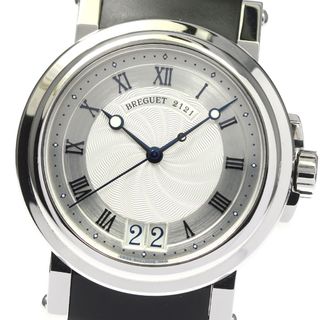 ブレゲ(Breguet)のブレゲ Breguet 5817ST/12/5V8 マリーンⅡ ラージデイト 自動巻き メンズ 良品 内箱・保証書付き_781260(腕時計(アナログ))