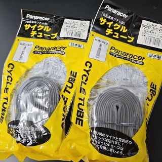 パナレーサー(Panaracer)の２個 700×27-31C 仏式 48mm 自転車 チューブ 27x1-1/8(パーツ)