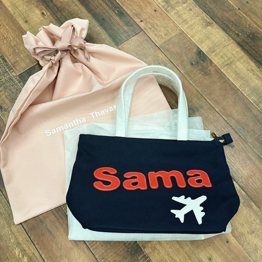 Samantha Thavasa(サマンサタバサ)のわあわ様専用\\新品・未使用//【サマンサタバサ】羽田空港限定JALコラボバッグ レディースのバッグ(トートバッグ)の商品写真
