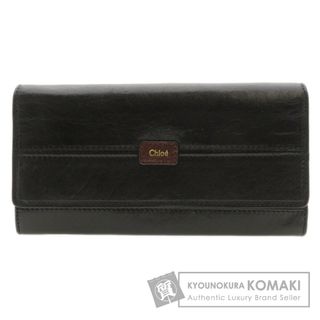 クロエ(Chloe)のCHLOE ロゴモチーフ 長財布（小銭入れあり） レザー レディース(財布)