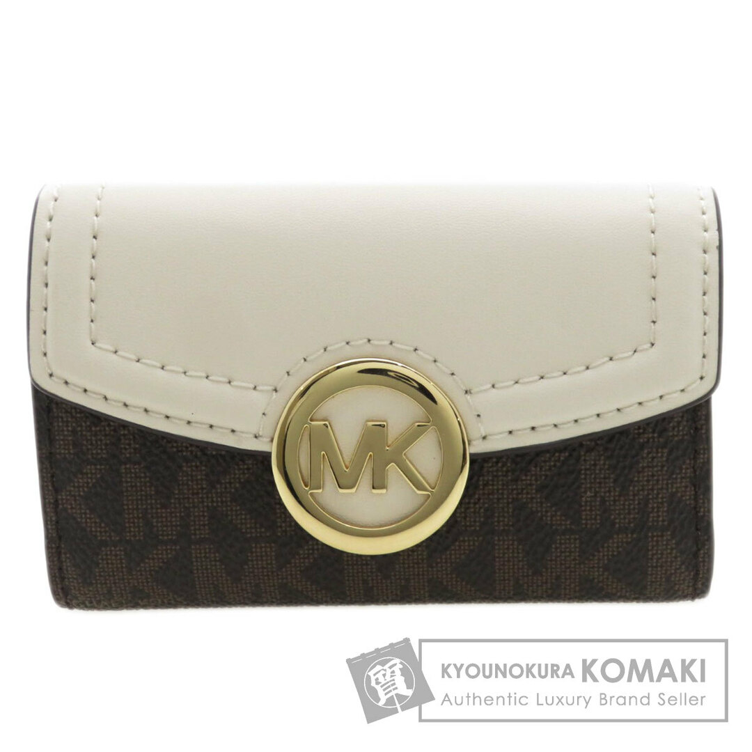 Michael Kors(マイケルコース)のMichael Kors ロゴモチーフ キーケース レザー レディース レディースのファッション小物(キーケース)の商品写真