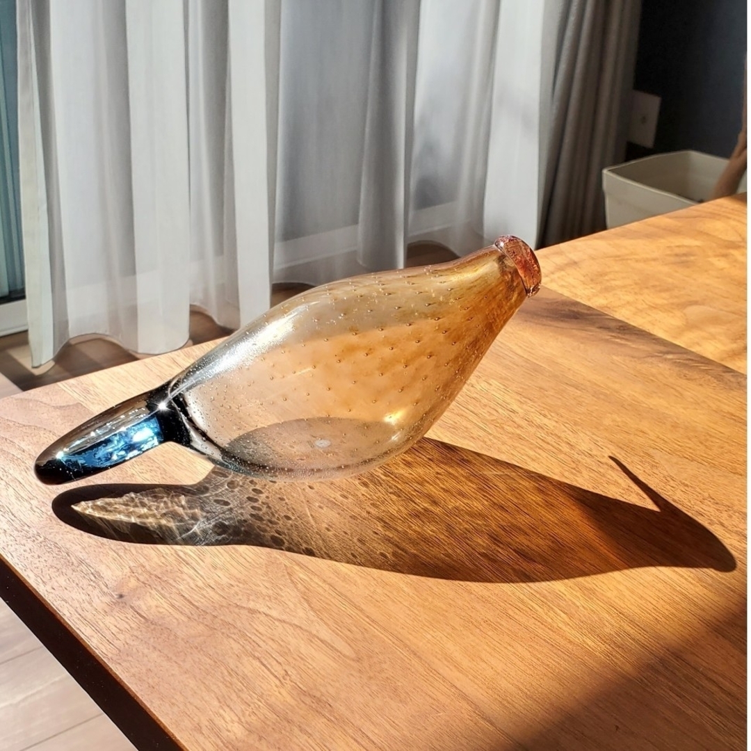 iittala(イッタラ)のiittala bird イッタラバード Eurasian Wryneck エンタメ/ホビーの美術品/アンティーク(ガラス)の商品写真