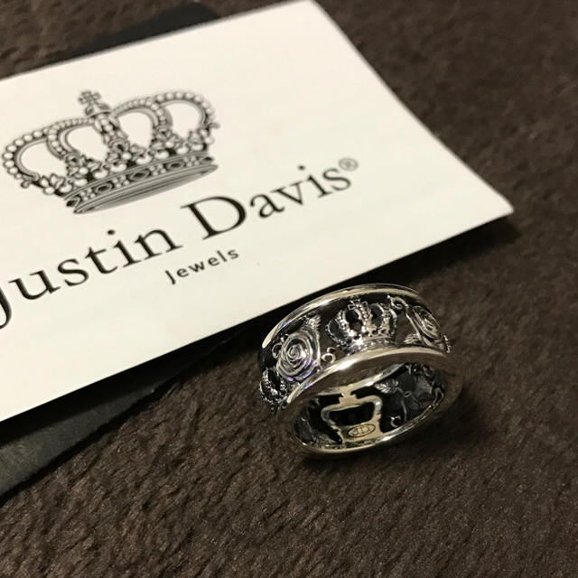 Justin Davis(ジャスティンデイビス)の新品◆JUSTIN DAVIS◆MY LOVE RING◆薔薇クラウン◆14号◆ レディースのアクセサリー(リング(指輪))の商品写真