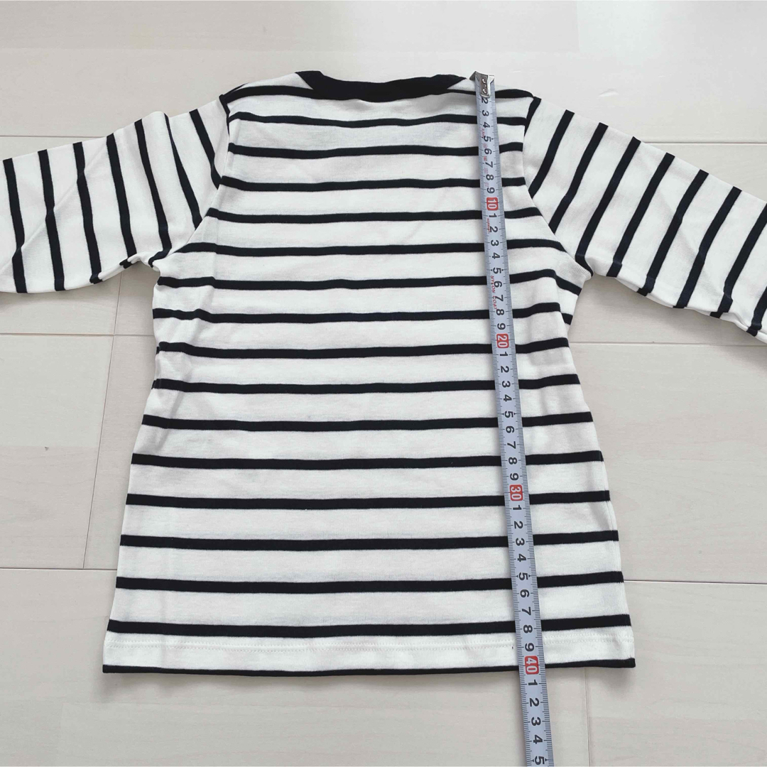 PETIT BATEAU(プチバトー)のプチバトー　マリニエール長袖パジャマ　4ans  キッズ/ベビー/マタニティのキッズ服男の子用(90cm~)(パジャマ)の商品写真