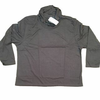 値下 大きいサイズ４L（3XL)BRメロータートルネックのストレッチ 長袖 新品(Tシャツ(長袖/七分))