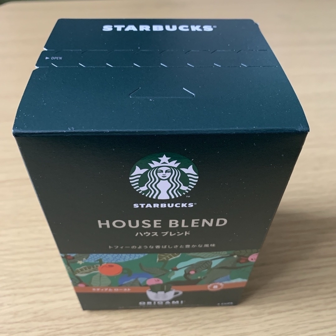 Starbucks(スターバックス)のスターバックス  オリガミ パーソナルドリップコーヒー ハウスブレンド 食品/飲料/酒の飲料(コーヒー)の商品写真