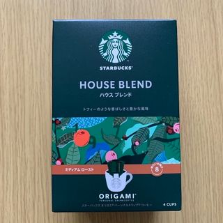 スターバックス(Starbucks)のスターバックス  オリガミ パーソナルドリップコーヒー ハウスブレンド(コーヒー)