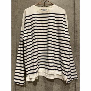 オーシバル(ORCIVAL)のMONT KEMMEL(モンケメル) オーバーサイズボーダーカットソー(Tシャツ/カットソー(七分/長袖))