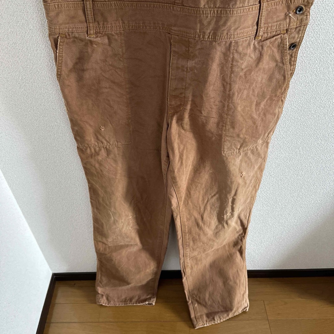 chimala - chimala ダメージ加工ビッグシルエットサロペット Mの chimala - chimala ダメージ加工ビッグシルエットサロペット Mの