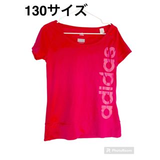 アディダス(adidas)のadidas 速乾スポーツＴシャツ(レッド)(Tシャツ/カットソー)