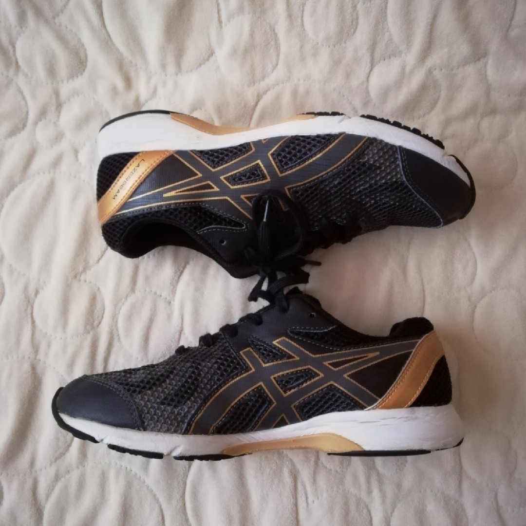 asics(アシックス)のasics　キッズスニーカー24.0cm　黒 キッズ/ベビー/マタニティのキッズ靴/シューズ(15cm~)(スニーカー)の商品写真