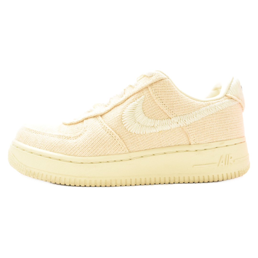 NIKE(ナイキ)のNIKE ナイキ ×STUSSY AIR FORCE 1 LOW FOSSIL STONE ステューシー エアフォース1 ローカットスニーカー ベージュ US5/23.5cm CZ9084-200 レディースの靴/シューズ(スニーカー)の商品写真