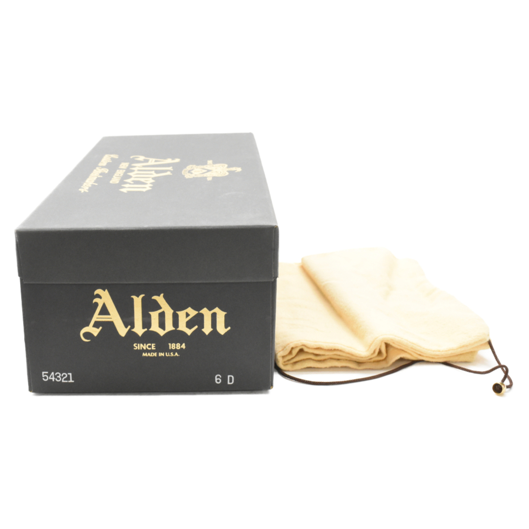 Alden(オールデン)のAlden オールデン Vチップ シェルコードバン レザーローカットシューズ 54321バーガンディ 6 メンズの靴/シューズ(ドレス/ビジネス)の商品写真