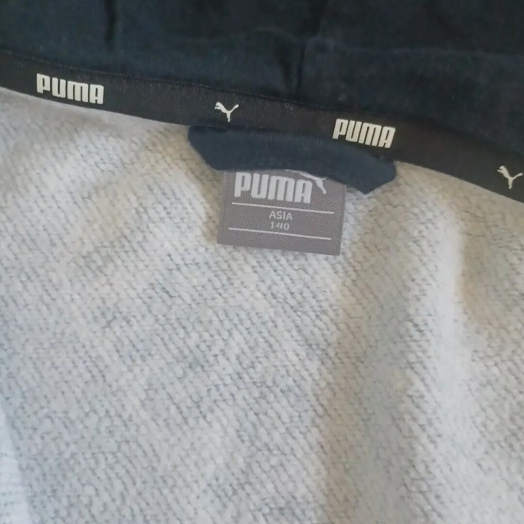 PUMA(プーマ)のPUMA　プーマ　フード付き　パーカー　140 キッズ/ベビー/マタニティのキッズ服男の子用(90cm~)(ジャケット/上着)の商品写真