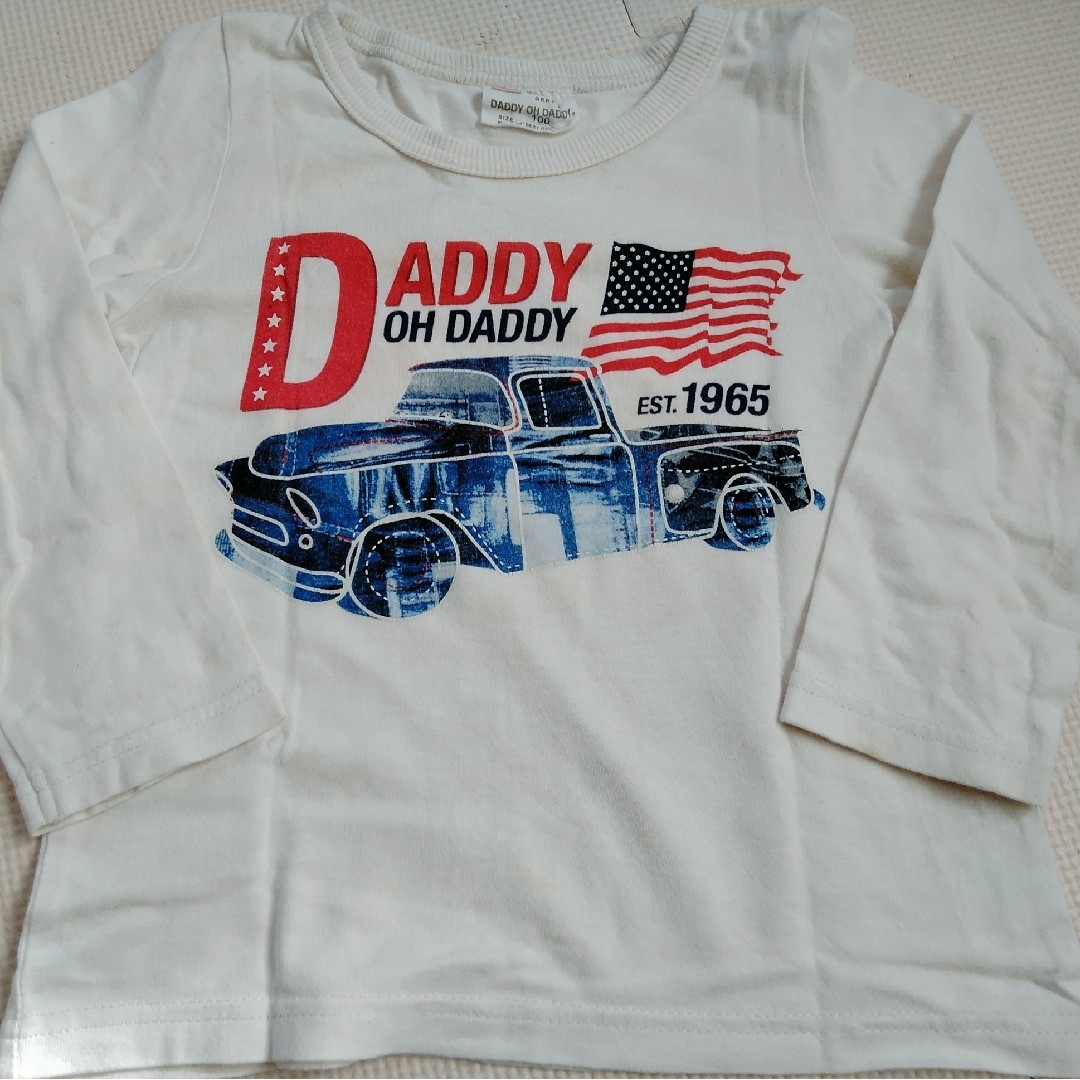 daddy oh daddy(ダディオーダディー)の長袖Tシャツ＆裏毛パンツ 2枚セット 95サイズ100サイズ ダディオダディ 車 キッズ/ベビー/マタニティのキッズ服男の子用(90cm~)(その他)の商品写真