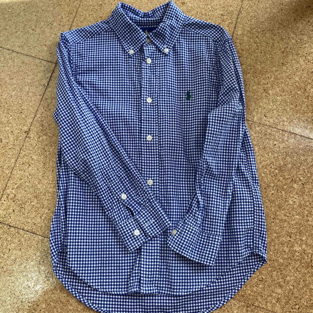 POLO RALPH LAUREN(ポロラルフローレン)のラルフローレン　115センチ　長袖シャツ キッズ/ベビー/マタニティのキッズ服男の子用(90cm~)(Tシャツ/カットソー)の商品写真