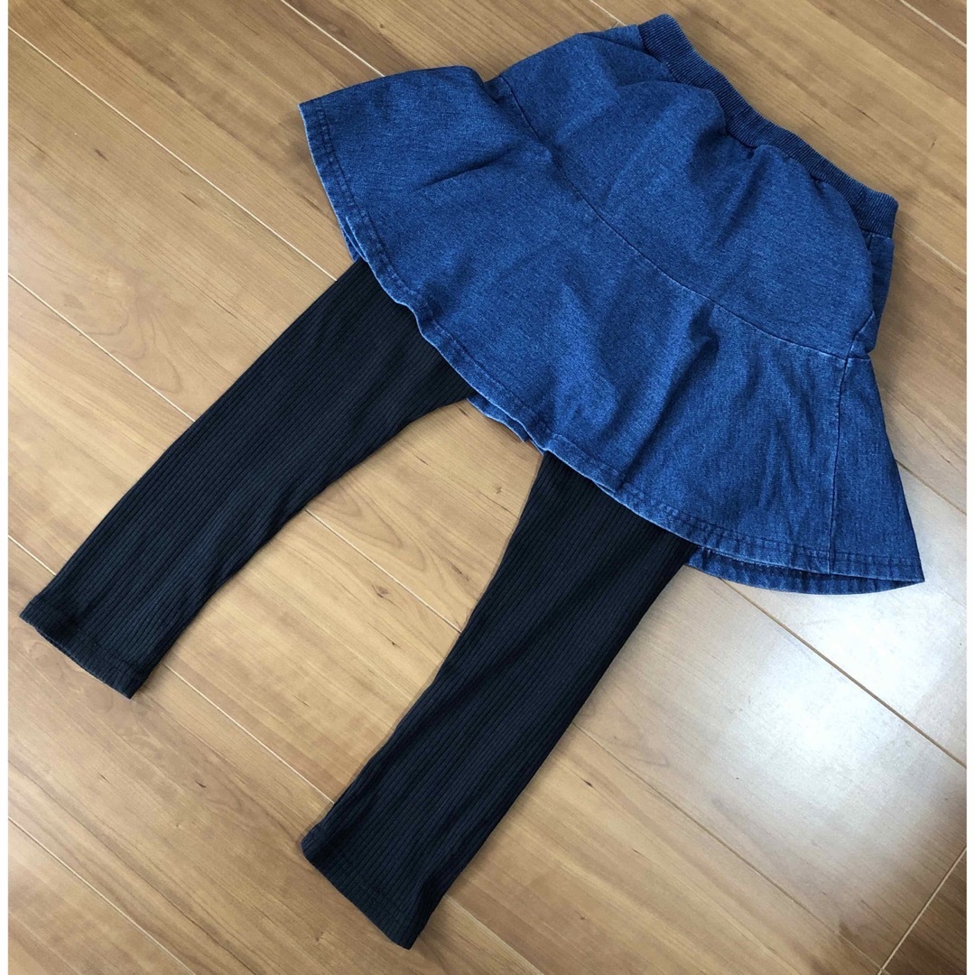 しまむら(シマムラ)の　しまむら　ユニコーン　スカッツ　130センチ　1枚 キッズ/ベビー/マタニティのキッズ服女の子用(90cm~)(スカート)の商品写真