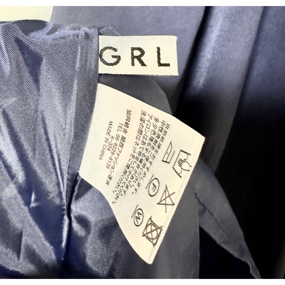 GRL(グレイル)のお上品ロングワンピース【GRL】美品 レディースのワンピース(ロングワンピース/マキシワンピース)の商品写真