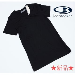 アイスブレーカー(icebreaker)の【新品】icebreaker アイスブレーカー  カットソー、Tシャツ、半袖(Tシャツ(半袖/袖なし))