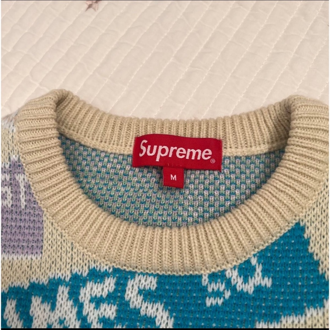 Supreme(シュプリーム)のSupreme21SS/Street Signs Sweater/M/アクリル メンズのトップス(ニット/セーター)の商品写真