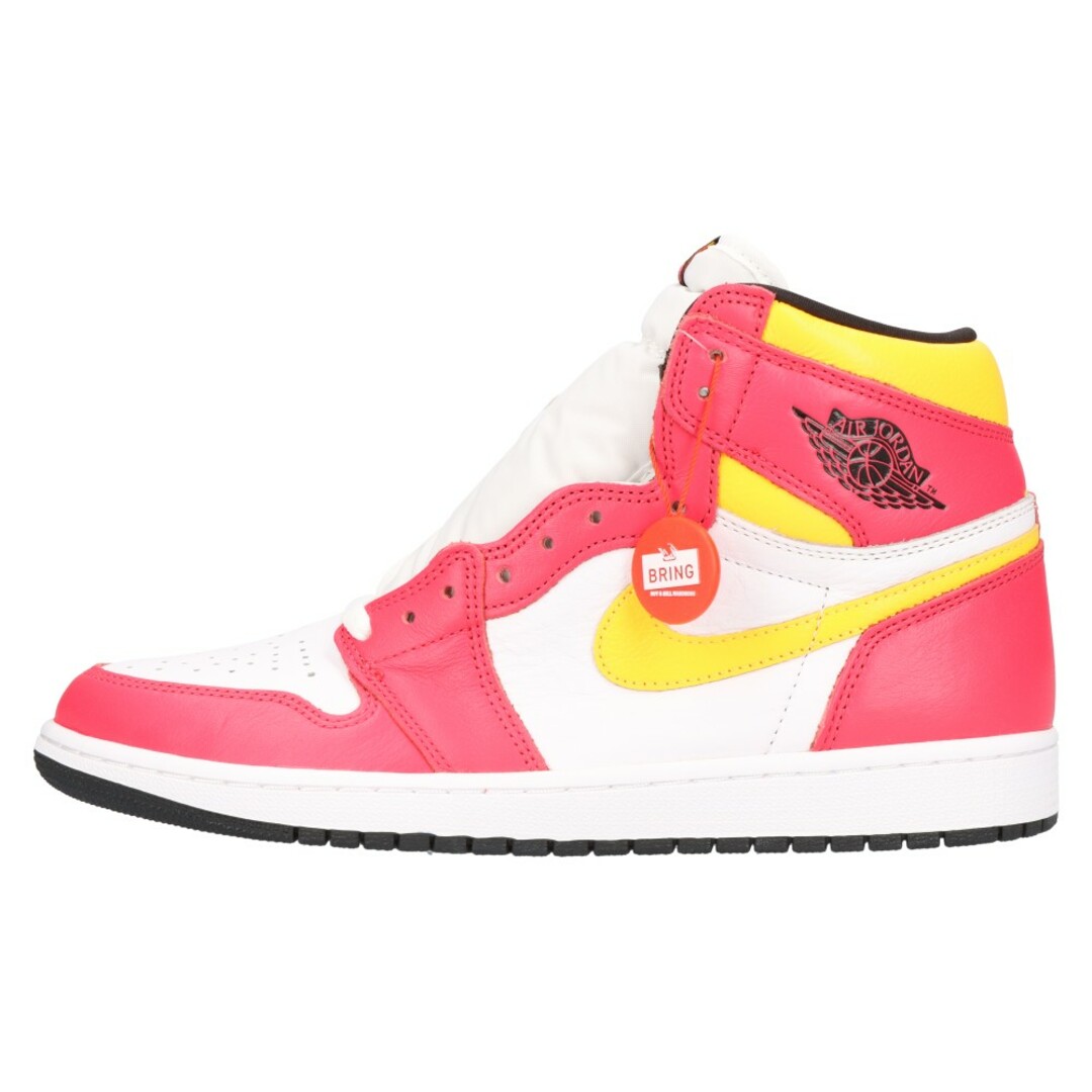 NIKE(ナイキ)のNIKE ナイキ AIR JORDAN 1 RETRO HIGH OG LIGHT FUSION RED エアジョーダン1 レトロ ライトフュージョンレッド ハイカットスニーカー US11/29.0cm 555088-603 メンズの靴/シューズ(スニーカー)の商品写真