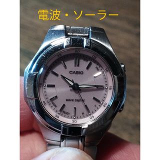 カシオ(CASIO)のAD9　カシオ・ウェーブセプター　電波・ソーラー時計(腕時計)