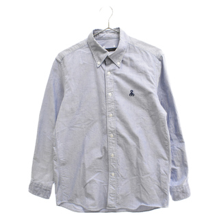 ソフネット(SOPHNET.)のSOPHNET. ソフネット OXFORD B.D SHIRT オックスフォードボタンダウン長袖シャツ インディゴ SOPH-000073(シャツ)