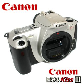 キヤノン(Canon)のCanon EOS KissⅢ 一眼レフフィルムカメラ ボディー✨完動極美品✨(フィルムカメラ)