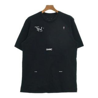 オーエーエムシー(OAMC)のOAMC オーエーエムシー Tシャツ・カットソー M 黒 【古着】【中古】(Tシャツ/カットソー(半袖/袖なし))