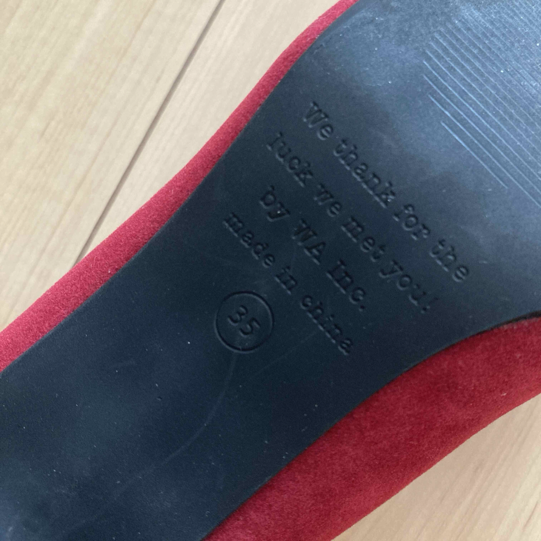 WA ORiental TRaffic(ダブルエーオリエンタルトラフィック)のダブルエーオリエンタルトラフィック　ハイヒール　パンプス　靴　レッド　赤 レディースの靴/シューズ(ハイヒール/パンプス)の商品写真