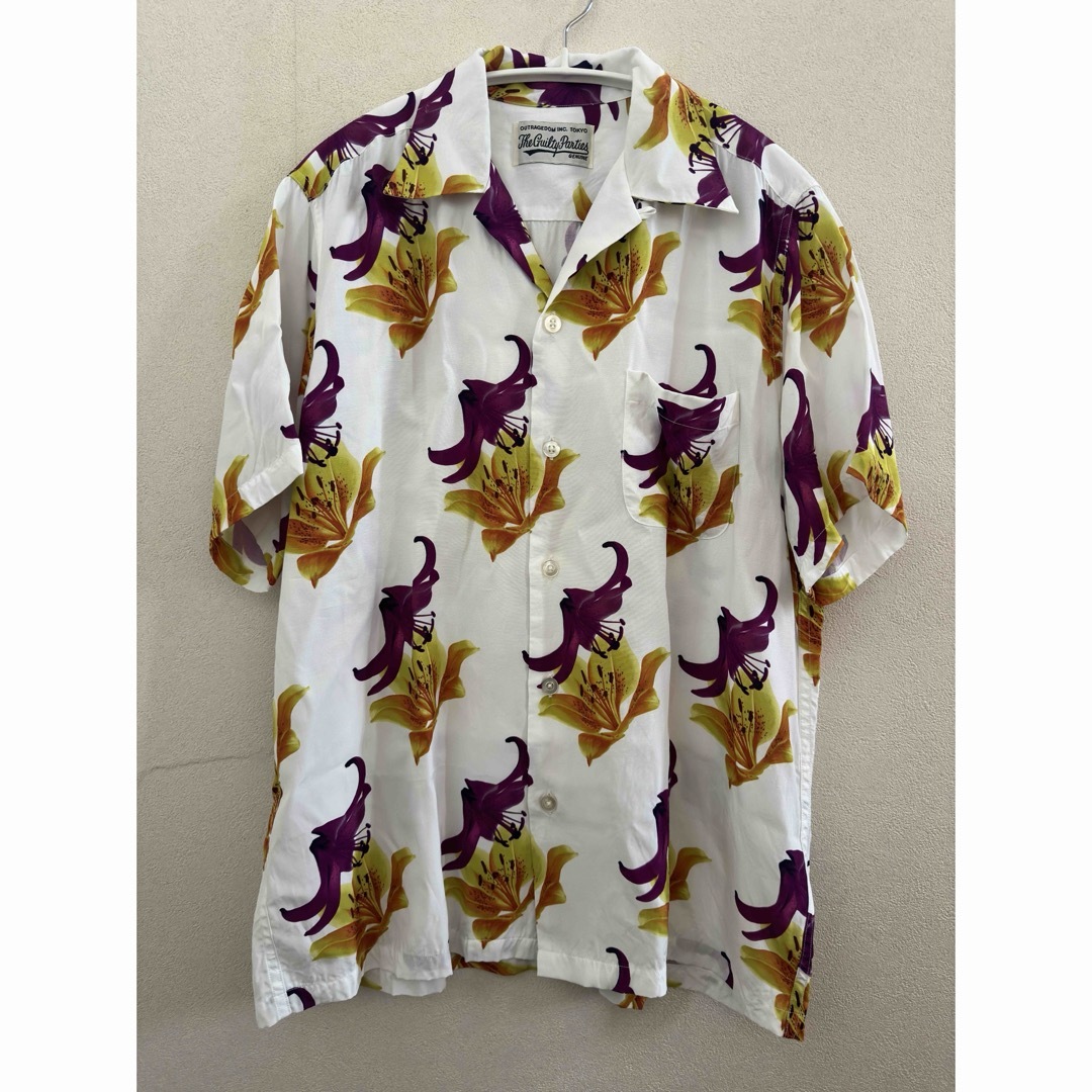 約70cm身幅20SS ワコマリア 半袖シャツ HAWAIIAN SHIRT サイズ S