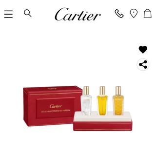 カルティエ(Cartier)のカルティエ レ レクション ドゥパルファン コフレ ローズ  スプレー(香水(女性用))