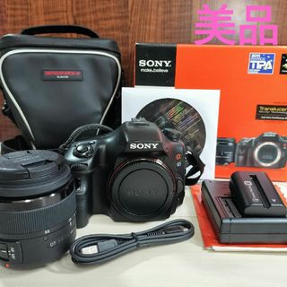 ソニー(SONY)のSONY デジタル一眼カメラ ズームレンズキット SLT-A65V SLT-A…(デジタル一眼)