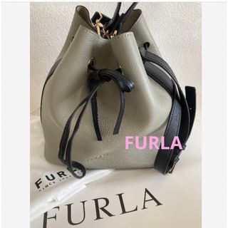 フルラ(Furla)の極美品　FURLA  コスタンザ　グレー(ショルダーバッグ)