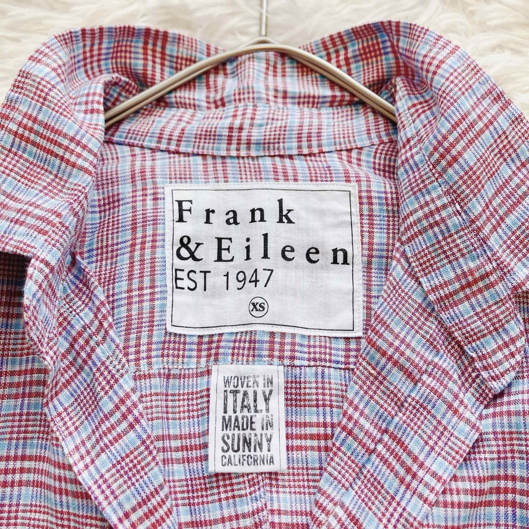 Frank&Eileen(フランクアンドアイリーン)の✳︎Frank&Eireenフランクアンドアイリーン　BARRY チェックシャツ レディースのトップス(シャツ/ブラウス(長袖/七分))の商品写真