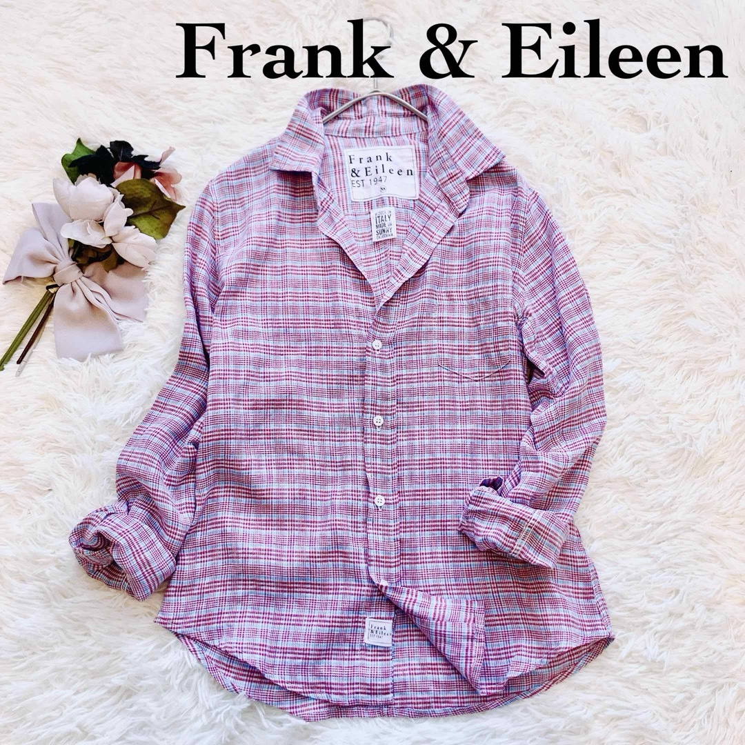 Frank&Eileen(フランクアンドアイリーン)の✳︎Frank&Eireenフランクアンドアイリーン　BARRY チェックシャツ レディースのトップス(シャツ/ブラウス(長袖/七分))の商品写真