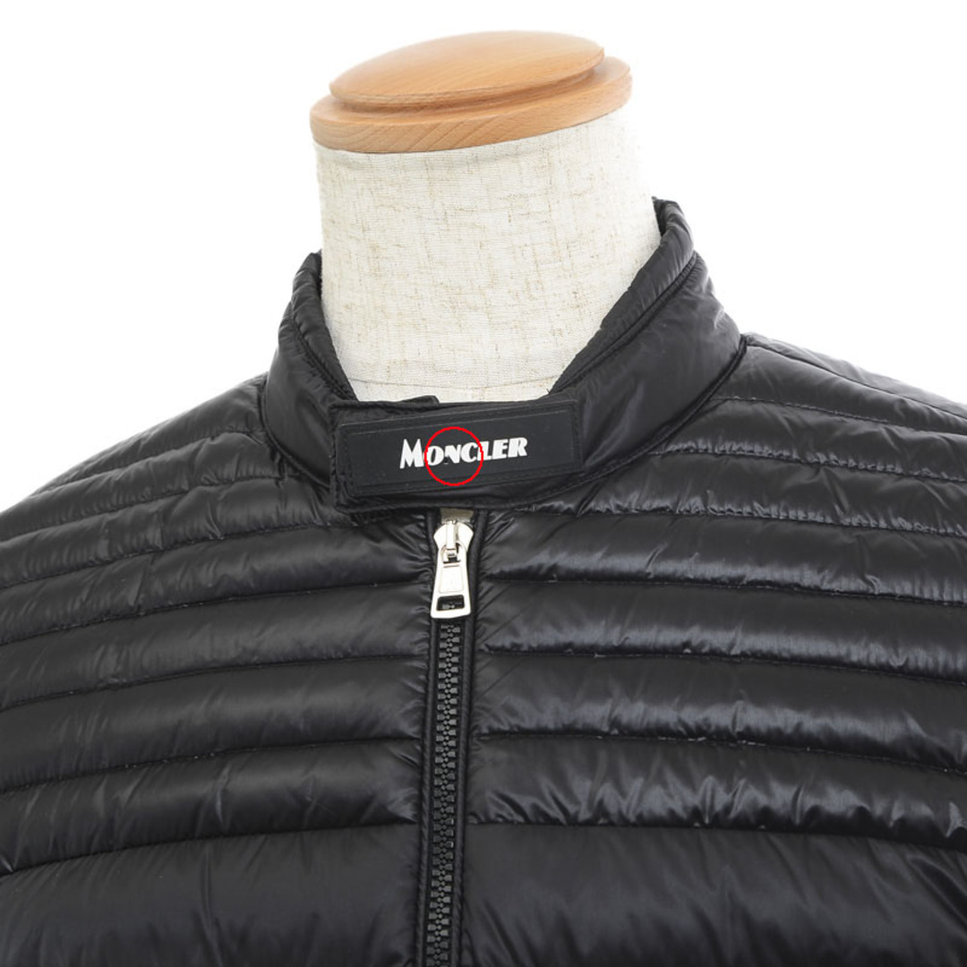 MONCLER(モンクレール)のモンクレール ライトダウン ダウンジャケット KAVIR カビール ブラック メ メンズのジャケット/アウター(ダウンジャケット)の商品写真