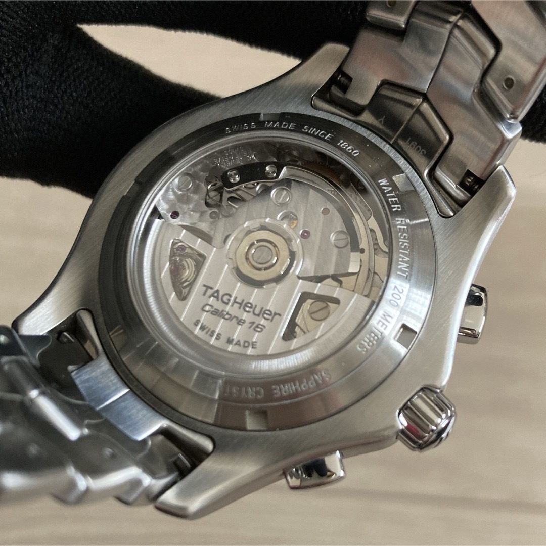 TAG Heuer(タグホイヤー)のタグ・ホイヤー　リンク　クロノグラフ メンズの時計(腕時計(アナログ))の商品写真