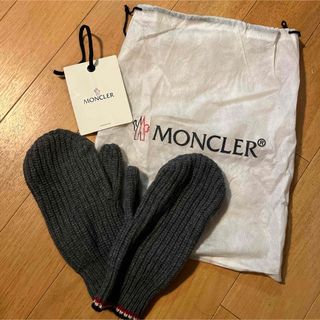 MONCLER - 【新品未使用】モンクレール ミトン手袋 グレー