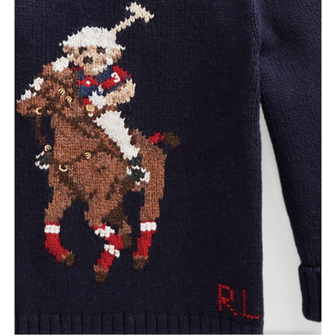 Ralph Lauren(ラルフローレン)のラルフローレン　Polo ベア & Big Pony セーター　 キッズ/ベビー/マタニティのベビー服(~85cm)(ニット/セーター)の商品写真