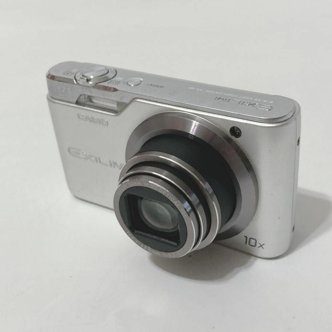 CASIO(カシオ)のCASIO EXILIM EX-H5 シルバー カシオ エクシリム デジカメ スマホ/家電/カメラのカメラ(コンパクトデジタルカメラ)の商品写真