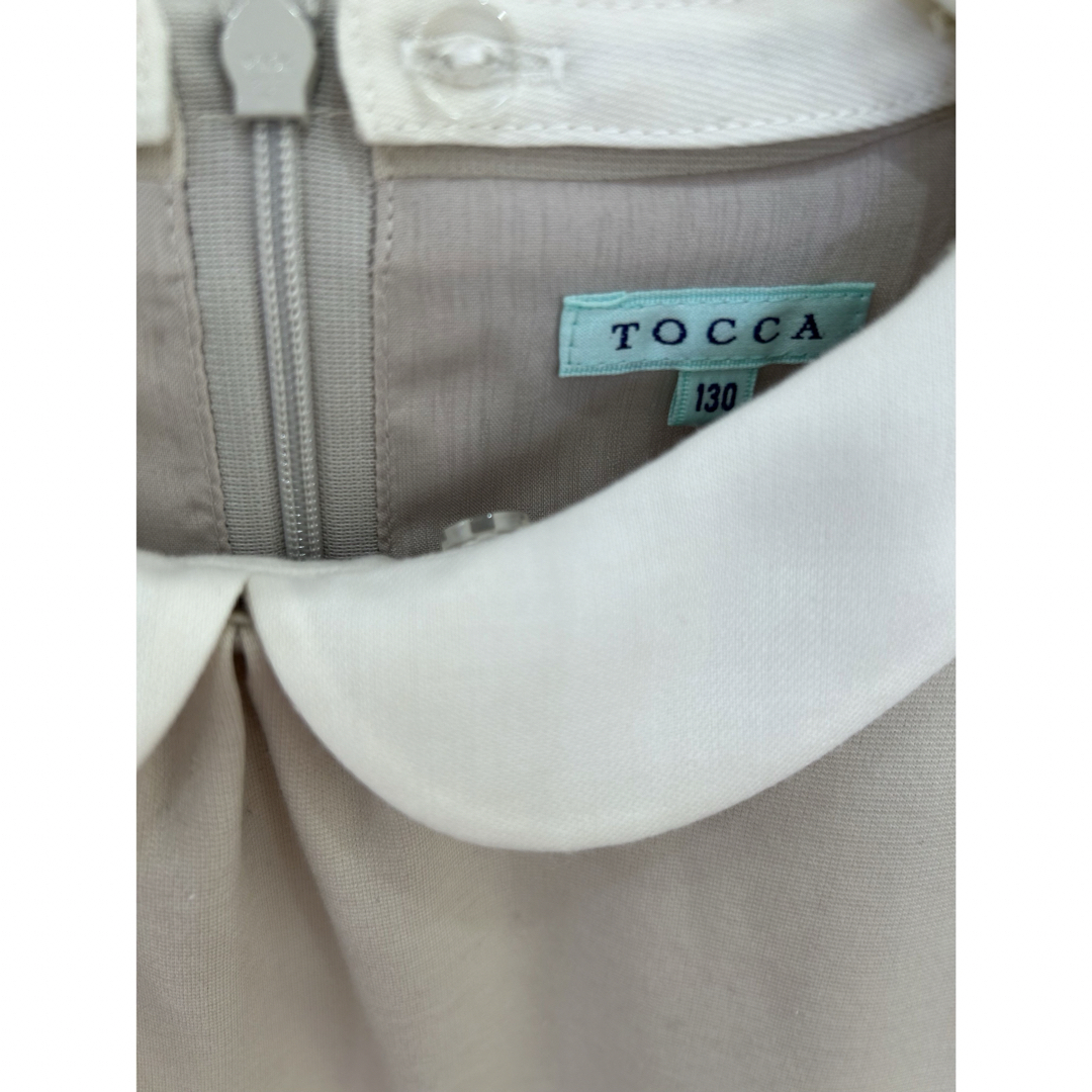 TOCCA(トッカ)のトッカ　TOCCA 130 ワンピース 入学式　セレモニー　リボン　プリム キッズ/ベビー/マタニティのキッズ服女の子用(90cm~)(ドレス/フォーマル)の商品写真