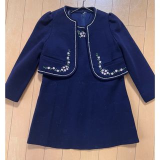 ベベ(BeBe)のワンピース　セットアップ　女の子　100〜110(ワンピース)