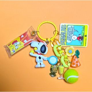 スヌーピー(SNOOPY)のじゃらじゃらキーホルダー🎾ボール大きくない？？🎾(キーホルダー/ストラップ)