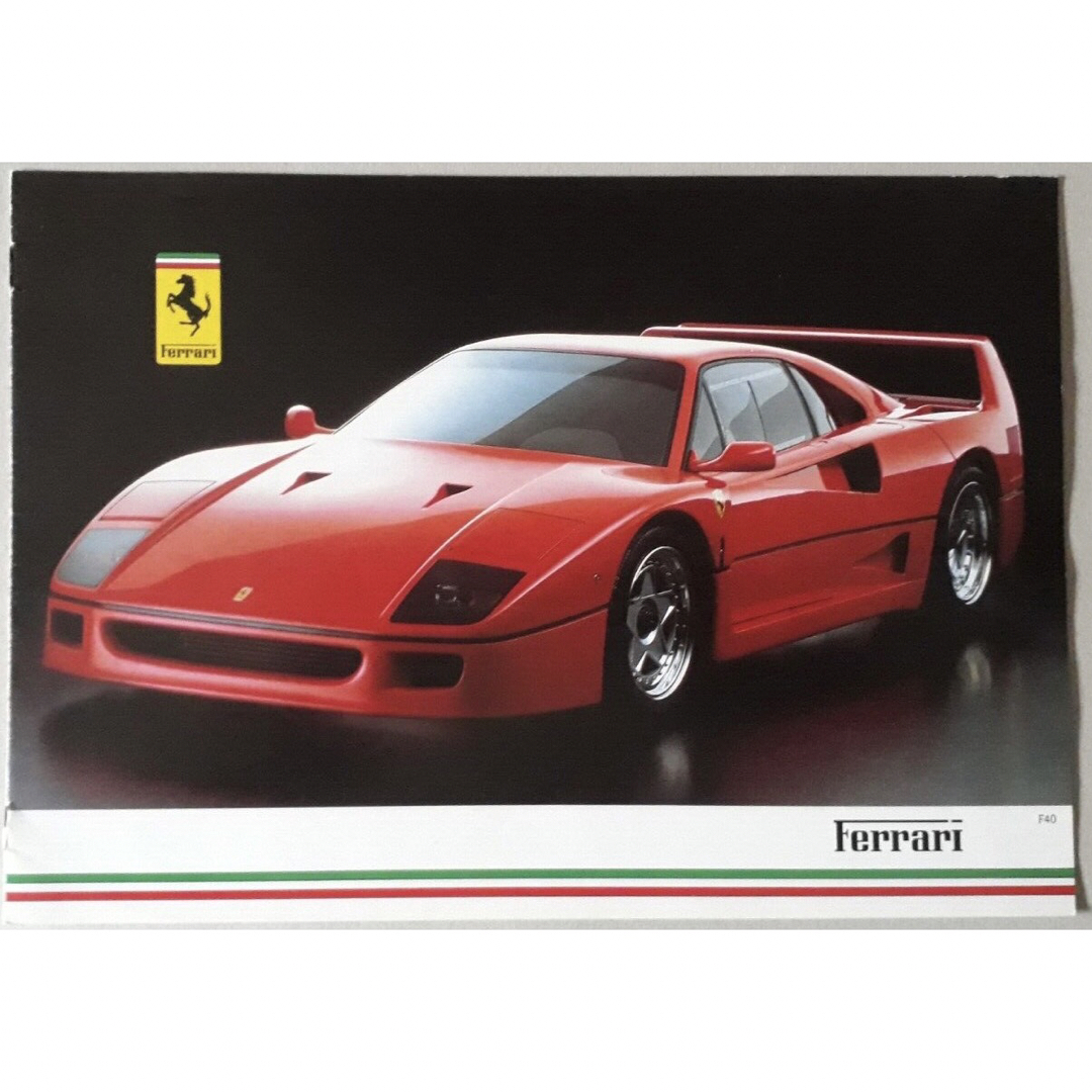 Ferrari(フェラーリ)のFerrari フェラーリ  1988 年版 カタログ 自動車/バイクの自動車(カタログ/マニュアル)の商品写真