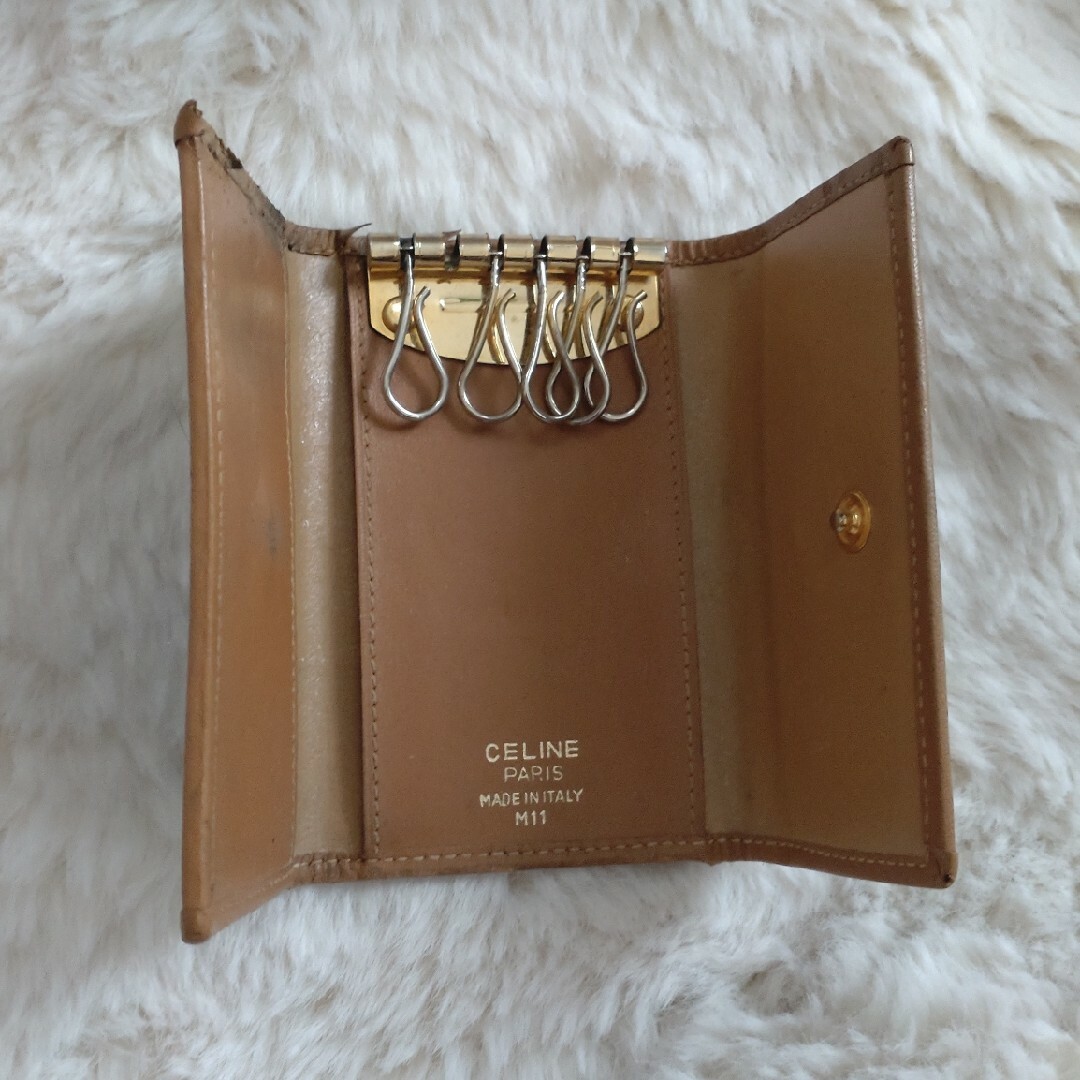 【人気】 CELINE セリーヌ キーケース マカダム トリオンフ 【人気】 CELINE セリーヌ キーケース マカダム トリオンフ