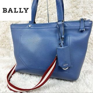 J26.BALLY バリー キャンバス トートバッグ 大容量 A4収納可