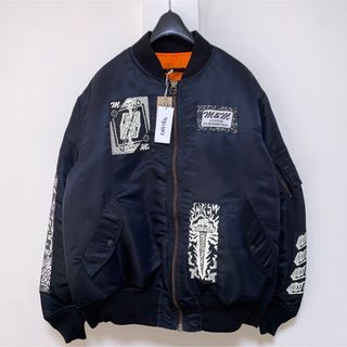 L【M&M × MASSES】MA-1 2ND／新品タグ付／送料込