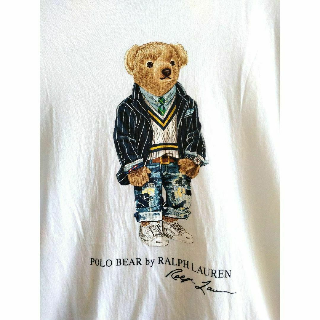 POLO RALPH LAUREN(ポロラルフローレン)の【ポロラルフローレン】ポロベア　ビッグプリント　Tシャツ　大きめサイズ　半袖 メンズのトップス(Tシャツ/カットソー(半袖/袖なし))の商品写真