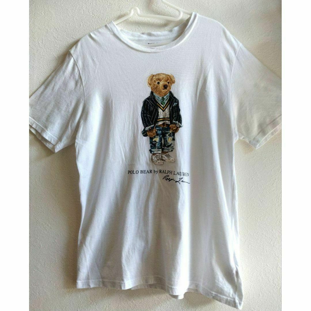 POLO RALPH LAUREN(ポロラルフローレン)の【ポロラルフローレン】ポロベア　ビッグプリント　Tシャツ　大きめサイズ　半袖 メンズのトップス(Tシャツ/カットソー(半袖/袖なし))の商品写真